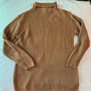 Elizabeth and James Slouchy Mock Turtle Neck Sweater L